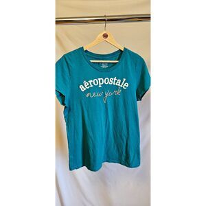 Aeropostale Teal Tee- Top- Women's- Juniors Size XXL